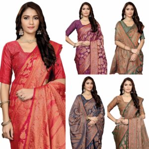 Women's Navy Blue kanjivaram banarasi silk saree for Patola festival Wedding silk with rich pallu Design sarees for women with blouse piece