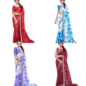 Georgette Womens Saree