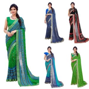 Georgette Womens Saree