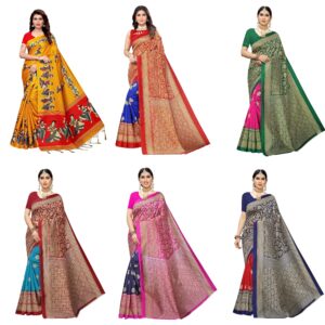 Women Art Silk Saree